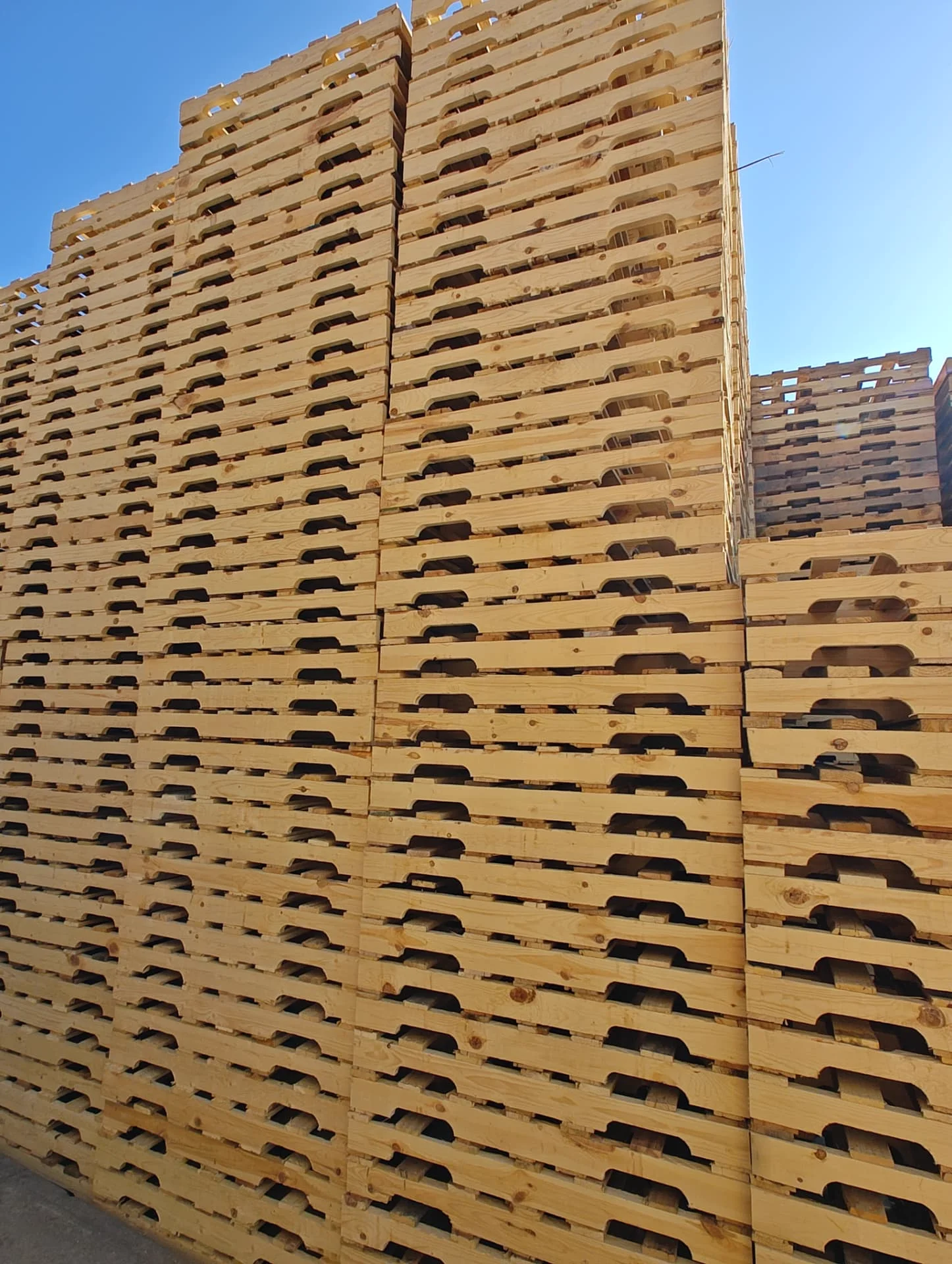 Combo Pallets at Livengood Pallet Service in Frankfort, Indiana